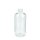 PET Flasche OTELLO 1000 ml klar mit Schraubverschluss 28/400 mit Dichtkonus weiss geriffelt