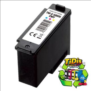 CL-586XL color TiDis Recyclingpatrone mit 21 ml für ca.600 Seiten Druckleistung - 6226C001AA