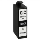 604XL Black GIC Sublimationspatrone mit ca. 13ml Inhalt -...