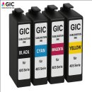 405XL Multipack mit 4 GIC Sublimationspatronen B/C/M/Y -...