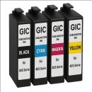 405XL Multipack mit 4 GIC Sublimationspatronen B/C/M/Y - ersetzt C13T05H64010