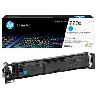 HP220X cyan HP Tonerkartusche m.ca.5.500 S. Druckleistung - W2201X