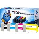 SJIC22PB-Y TiDis Ersatzdruckerpatronen Multipack je 1x...