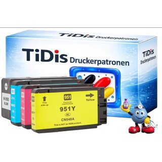 TDH950/951 Multipack - Best Price Ersatzpatronen - je 1x B/C/M/Y - ersetzt C2P43AE