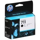 HP711BK - Original CZ133A- schwarz - Druckpatrone mit 80ml Inhalt