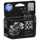 HP302 / HP304 Original Druckerpatrone B7RT7AE schwarz mit...
