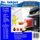 ER25 - Dr. Inkjet Komplett 250ml Set Premium Pigmentierte...