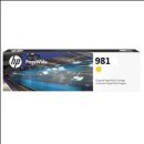 HP981A - HP Druckerpatrone yellow mit ca. 6.000 Seiten...
