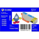 E3362 - cyan - TiDis Druckerpatrone ersetzt  T33XL/...