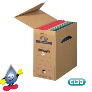 6 ELBA Archivboxen Tric System