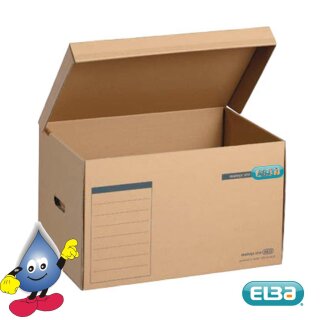 10 ELBA Archivcontainer Tric System - hier passt was rein - z.B. 6 Ordner a 8cm...