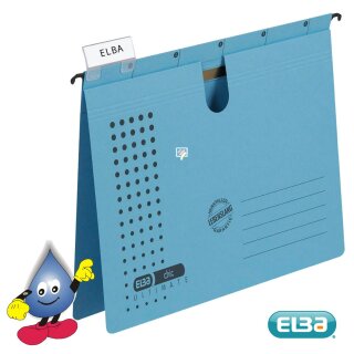 25 ELBA Hängehefter chic ULTIMATE blau