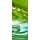 Duschrückwand / Nischenverkleidung 180x55cm (BxH) Motiv: Wassertropfen Grün