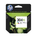 HP304XL - Druckerpatrone color mit ca. 300 Seiten Reichweite nach Iso - 8ml | N9K07AE