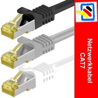 1,5 Meter CAT 7 - Goobay RJ-45 S/FTP PIMF Profi Netzwerkkabel