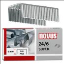 novus Heftklammern 24/6 SUPER 10.000 St.