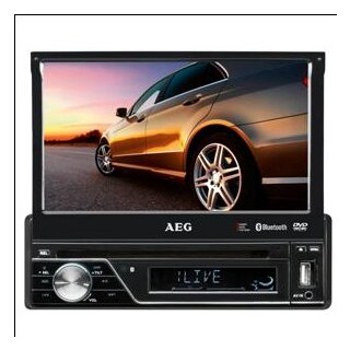 AEG AR 4026 DVD Auto-Radio in schönen schwarz