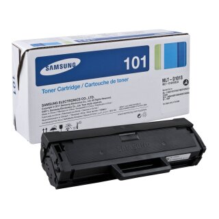 MLT-D101S - Schwarz - Original Samsung Toner mit 1.500 Seiten Druckleistung nach Iso - SU696A