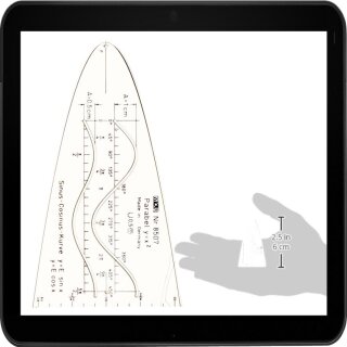 M+R 785070200 Parabel Acrylglas Sinus Cosinus - besonders günstig im 10er Pack