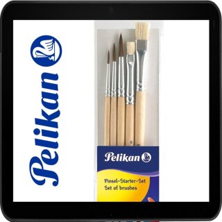 Pelikan Pinsel- 5er Set - damit hätte auch ein alter Meister oder Meisterin gemalt