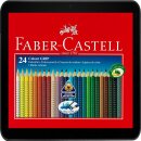 FABER-CASTELL Farbstifte Colour GRIP im 24er Spar Pack