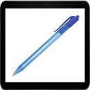 PaperMate Kugelschreiber InkJoy 100 RT Schreibfarbe blau...