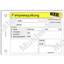 Taxiquittungen 1.000 Stück = 20 Blöcke a 50 Blatt im DIN A6 Format - neutraler Block