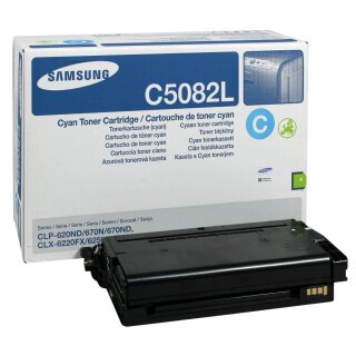 SU055A - CLT-C5082L - cyan - Original Samsung Toner mit 4.000 Seiten Druckleistung nach Iso