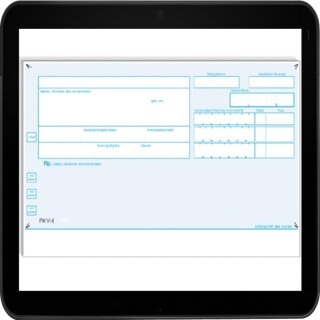 2.500 Blatt PKV Rezeptvordrucke blau, ohne Praxiseindruck - Muster 16