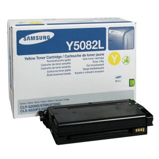 SU532A - CLT-Y5082L - gelb - Original Samsung Toner mit 4.000 Seiten Druckleistung nach Iso