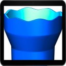 Faber-Castell Click &amp; Go Wasserbecher blau