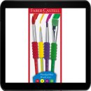 Faber-Castell 481600 Pinselset 4-teilig mit...