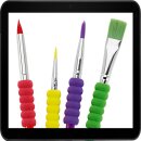 Faber-Castell 481600 Pinselset 4-teilig mit...