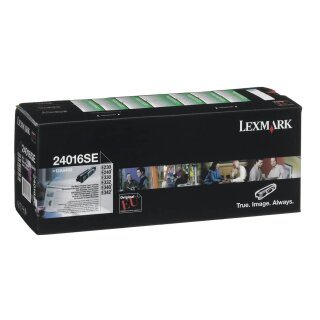 24016SE - Schwarz - Original Lexmark Toner mit 2.500 Seiten Druckleistung nach Iso