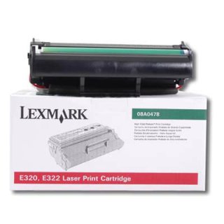 08A0478- Schwarz - Original Lexmark Toner mit 6.000 Seiten Druckleistung nach Iso