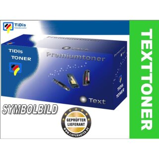 HP201X TiDis Text-Recyclingtoner mit ca. 2.800 Seiten Druckleistung- ersetzt CF400X- black-