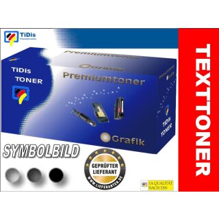 TiDis Text-Recyclingtoner mit 2.400 Seiten Druckleistung nach Iso - ersetzt Cartridge 731 Black 6273B002