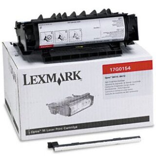 17G0154- Schwarz - Original Lexmark Toner mit 15.000 Seiten Druckleistung nach Iso