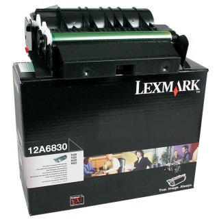 12A6830 - Schwarz - Original Lexmark Toner mit 7.500 Seiten Druckleistung nach Iso