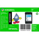 HP302BXL TiDis XL Recyclingdruckerpatrone schwarz mit...