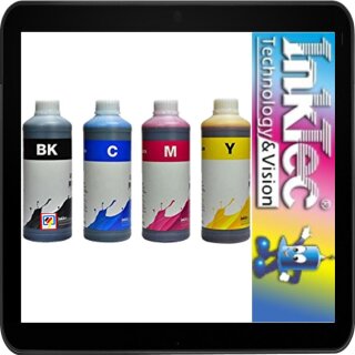 Inktec B|C|M|Y pigmentierte Druckertinte / Nachfülltinte für Ricoh GC21 | GC31 | GC41 Druckerpatronen