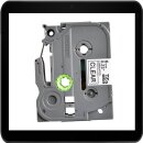 brother Beschriftungsband TZe-111 schwarz auf transparent 6 mm