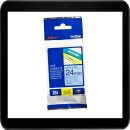 brother Beschriftungsband TZe-551 schwarz auf blau 24 mm