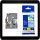 brother Beschriftungsband TZe-551 schwarz auf blau 24 mm