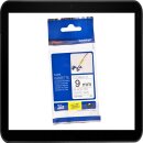brother Beschriftungsband TZe-FX221 schwarz auf...