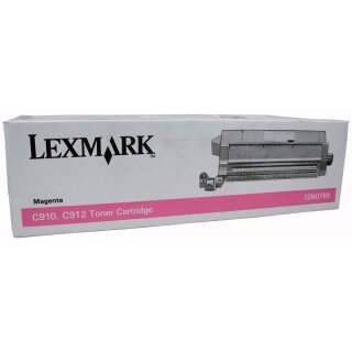 12N0769 - Magenta - Original Lexmark Toner mit 14.000 Seiten Druckleistung nach Iso