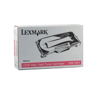 20K1401 - Magenta - Original Lexmark Toner mit 6.600 Seiten Druckleistung nach Iso