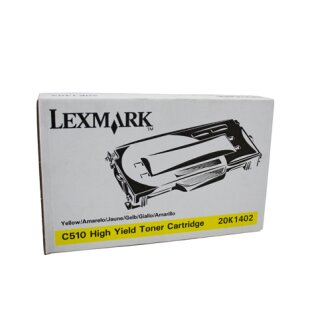 20K1402 - Gelb - Original Lexmark Toner mit 6.600 Seiten Druckleistung nach Iso