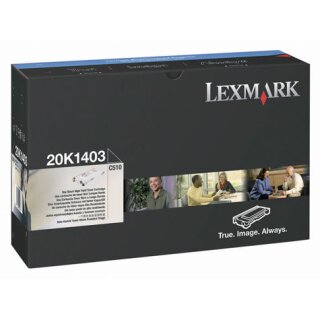 20K1403 - Schwarz - Original Lexmark Toner mit 10.000 Seiten Druckleistung nach Iso