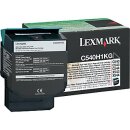 C540H1KG - Schwarz - Original Lexmark Toner mit 2.500...